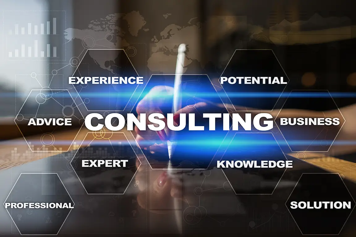 Consulting image for home page services block