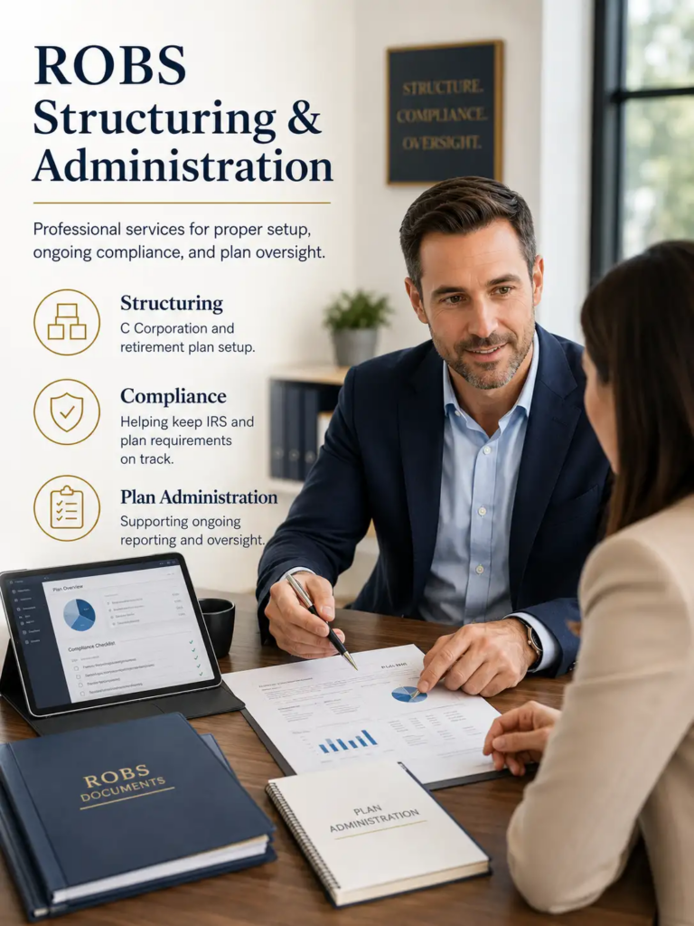 ROBS Structuring and Plan Administration image for services page